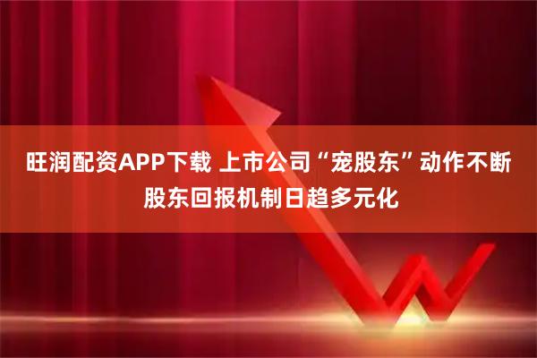 旺润配资APP下载 上市公司“宠股东”动作不断 股东回报机制日趋多元化